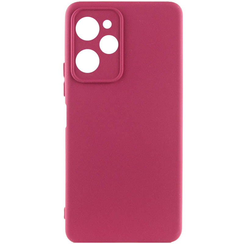Чохол Silicone Cover Lakshmi (AA) для Xiaomi Redmi Note 12 Pro 5G (Бордовий / Marsala)