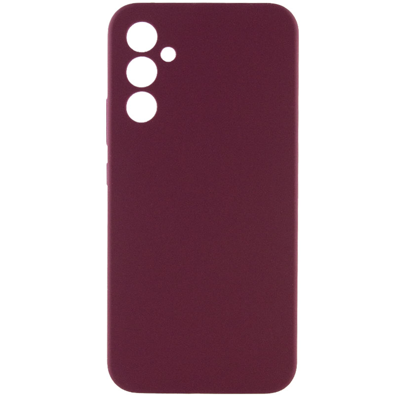 Чехол Silicone Cover Lakshmi Full Camera (AAA) для Samsung Galaxy A05s (Бордовый / Plum)