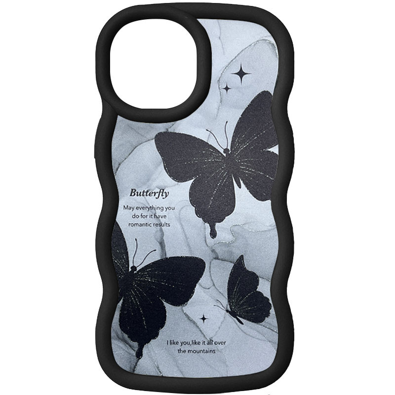 Чехол TPU Cloudy Pictures для Apple iPhone 13 Pro (6.1") (Butterflies)