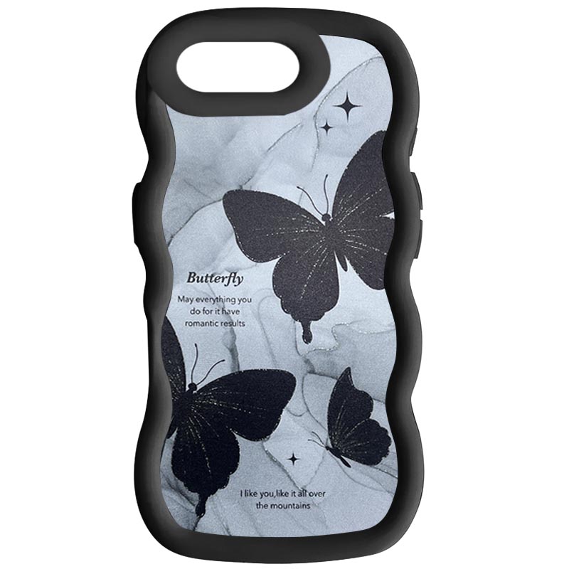 Чехол TPU Cloudy Pictures для Apple iPhone 7 plus (5.5') (Butterflies)