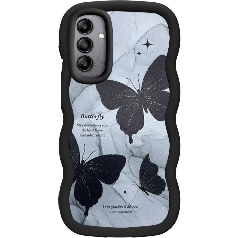Чехол TPU Cloudy Pictures для Samsung Galaxy A16 4G/5G (Butterflies)
