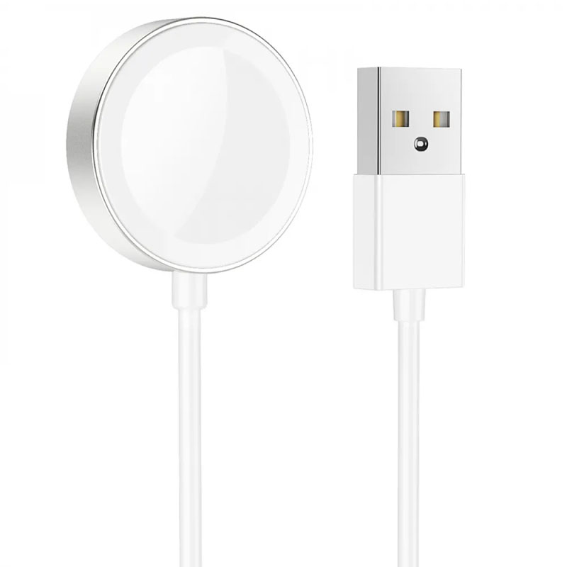 БЗУ Hoco CW39 Wireless charger for iWatch (USB) (White)