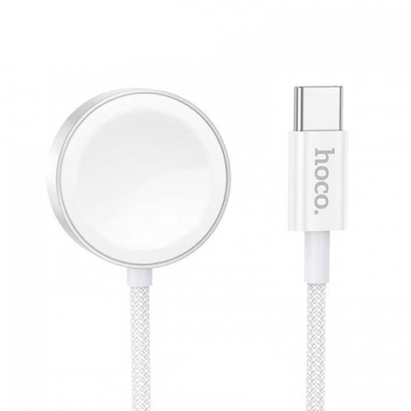 БЗУ Hoco CW59 Wireless charger for Samsung/iWatch (USB-C) (White)