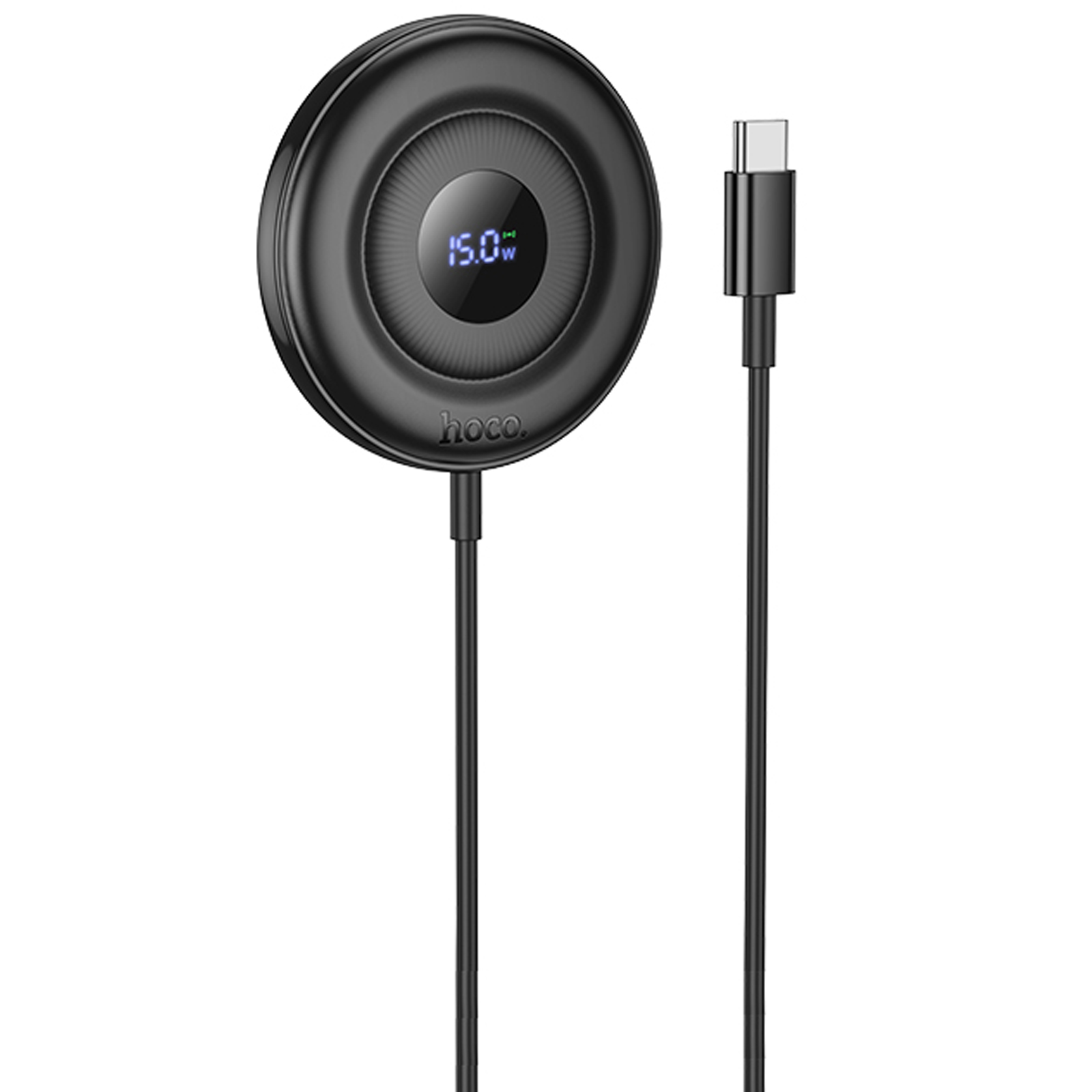 БЗП Hoco CW61 Phantom magnetic with digital display (Black)