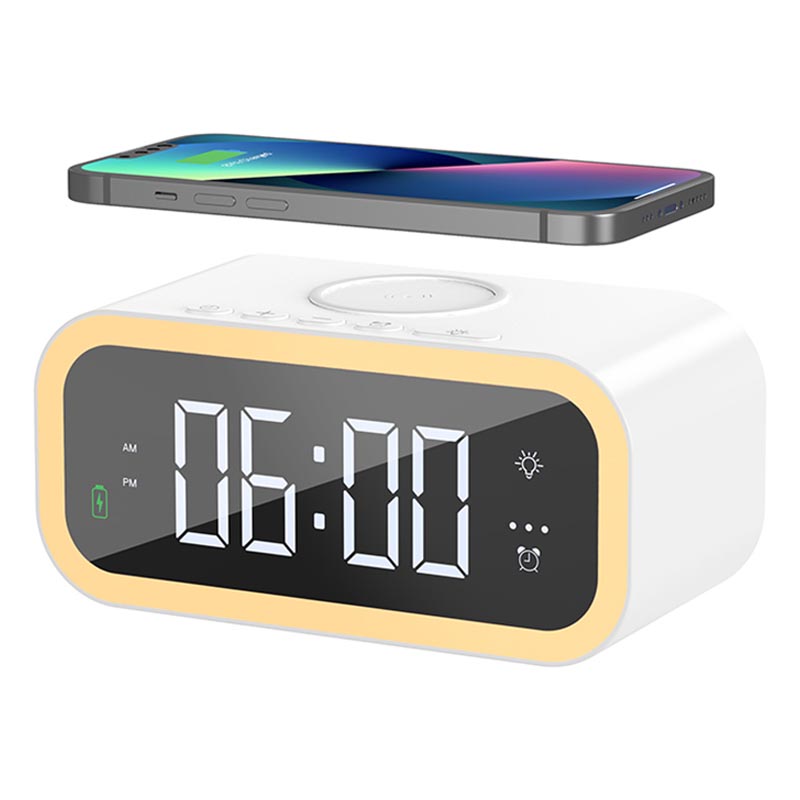 БЗУ WIWU Wi-W015 2 in 1 Time Wireless Charger (White)