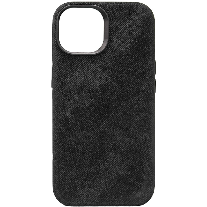 Чохол Denim with MagSafe для Apple iPhone 14 (6.1") (Black)