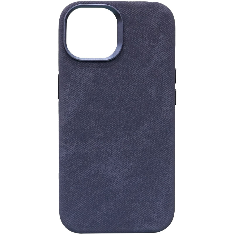 Чехол Denim with MagSafe для Apple iPhone 14 (6.1") (Blue)