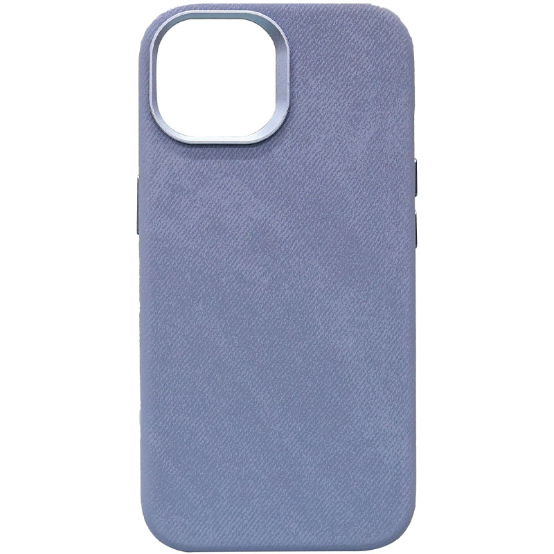 Чехол Denim with MagSafe для Apple iPhone 14 (6.1") (Light blue)