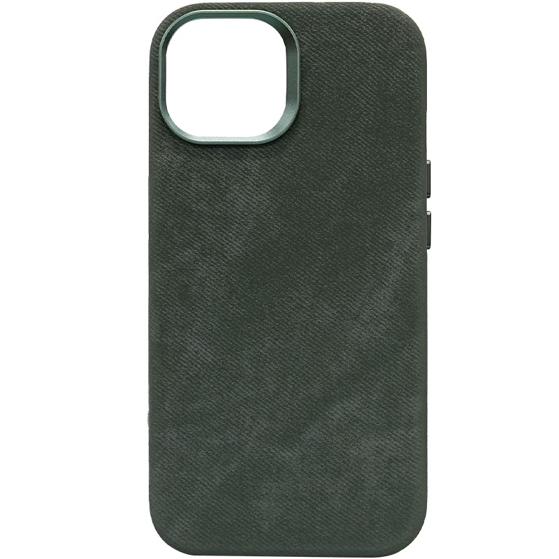 Чохол Denim with MagSafe для Apple iPhone 14 (6.1") (Pine needle)