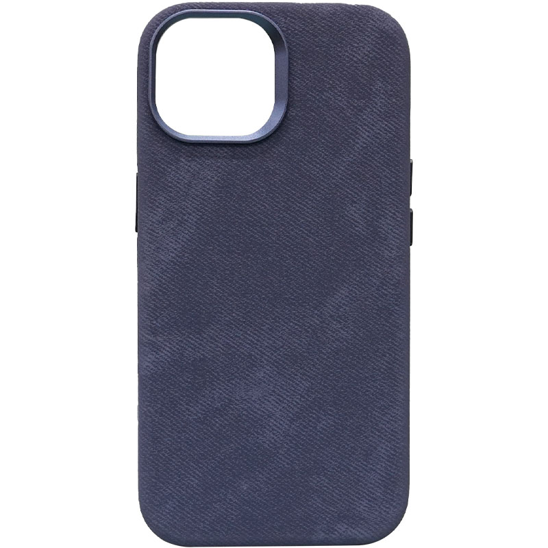 Чехол Denim with MagSafe для Apple iPhone 15 (6.1") (Blue)