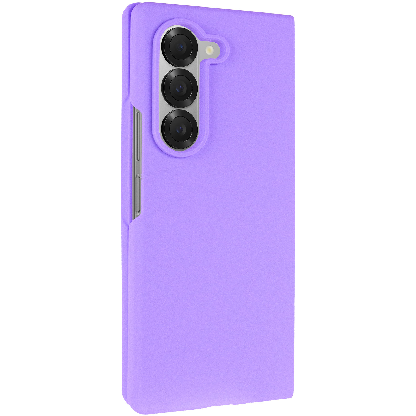 Чехол Foldables Silicone Cover Lakshmi (AAA) для Samsung Galaxy Z Fold5 (Сиреневый / Dasheen)