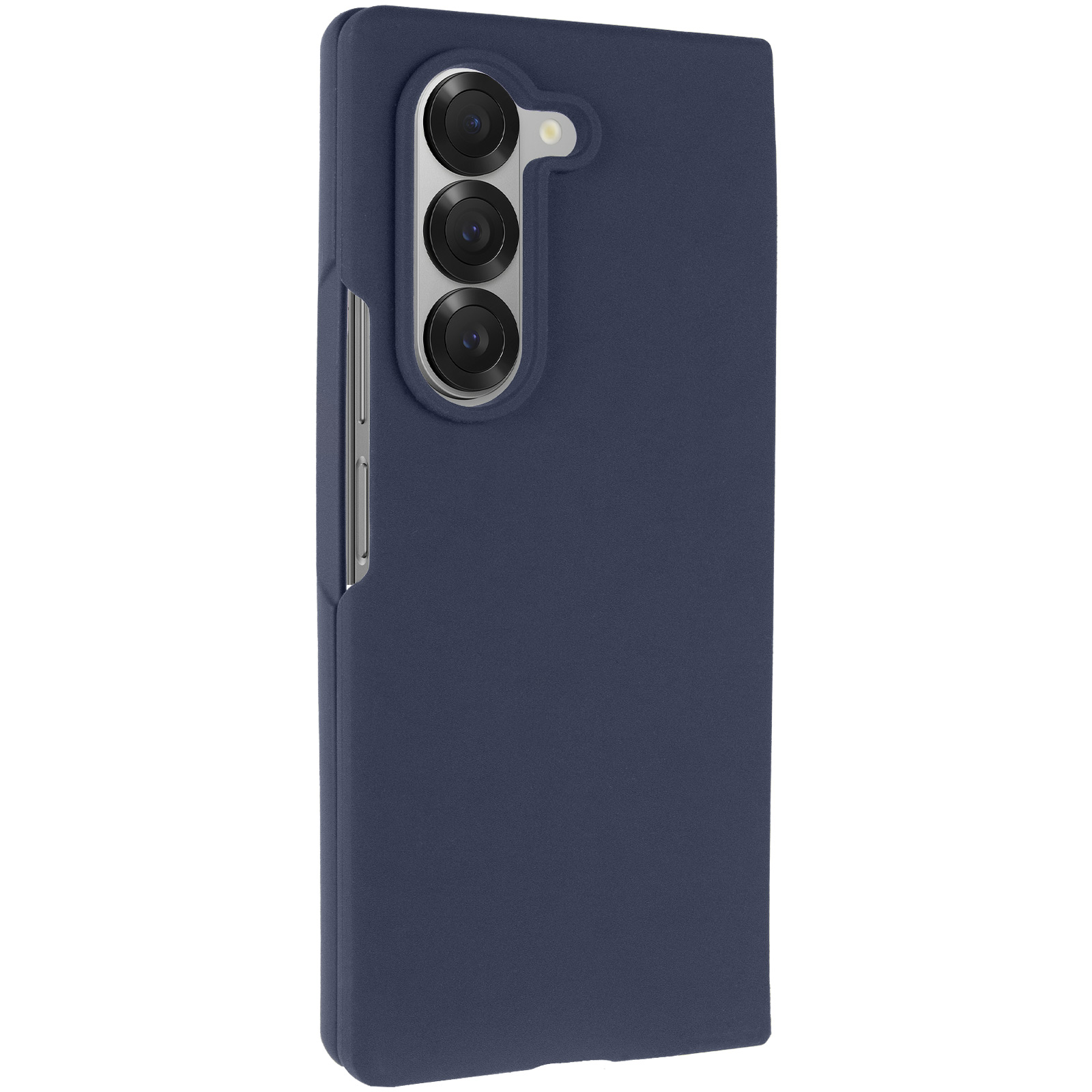 Чехол Foldables Silicone Cover Lakshmi (AAA) для Samsung Galaxy Z Fold5 (Темно-синий / Midnight blue)
