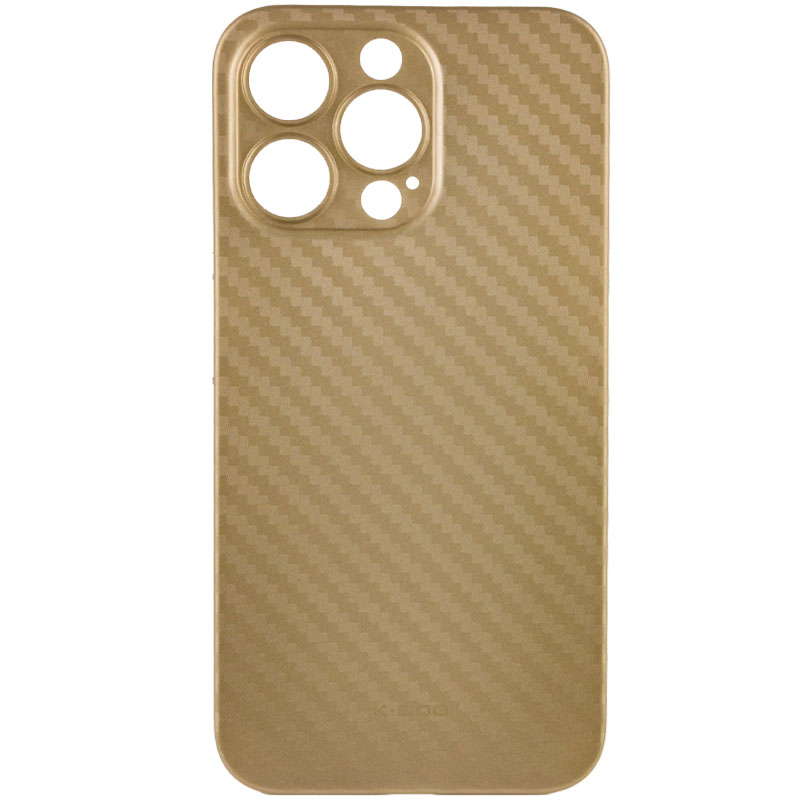 Чохол K-DOO Air carbon Series для для Apple iPhone 13 Pro (6.1") (Sunset Gold)