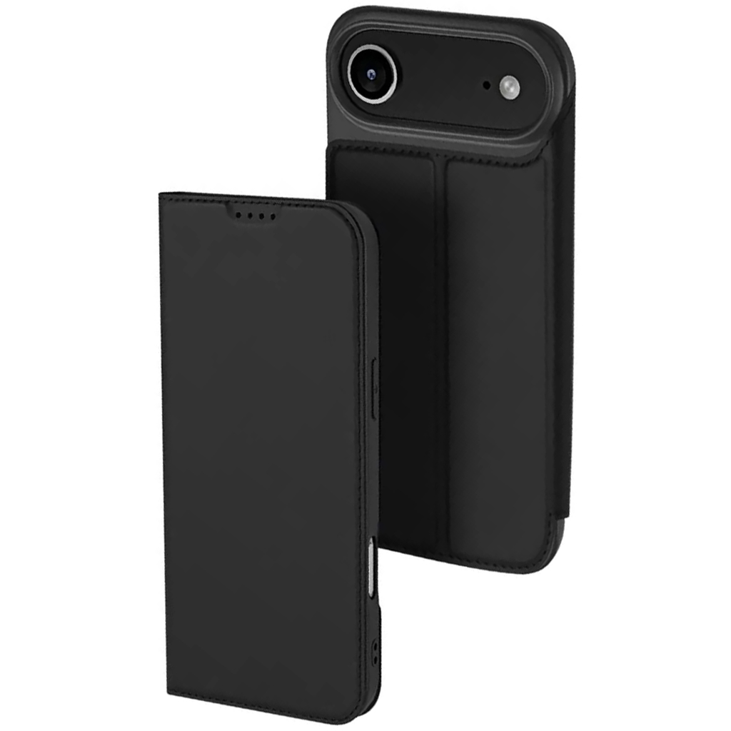 Чехол-книжка Dux Ducis с карманом для визиток для Apple iPhone 17 Air (6.6") (Черный)