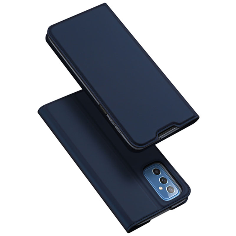 Чехол-книжка Dux Ducis с карманом для визиток для Samsung Galaxy A04s (Синий)