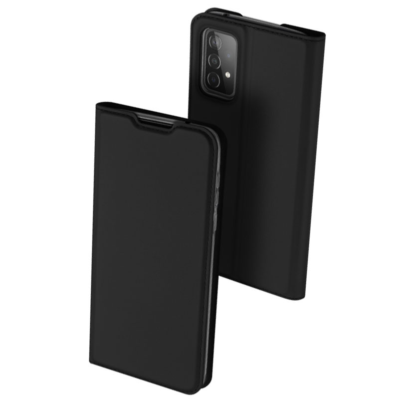 Чехол-книжка Dux Ducis с карманом для Samsung Galaxy A72 4G (Черный)