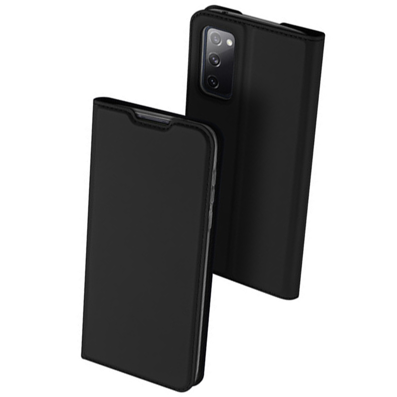 Чехол-книжка Dux Ducis с карманом для визиток для Samsung Galaxy S20 FE (Черный)