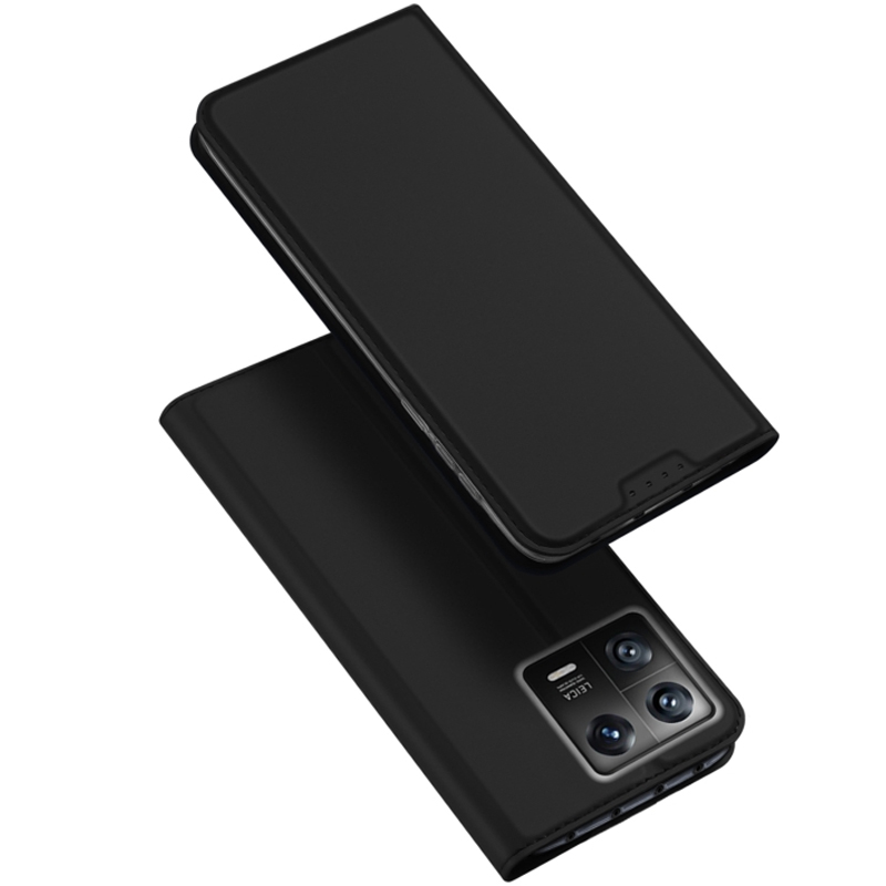 Чехол-книжка Dux Ducis с карманом для визиток для Xiaomi 13 (Черный)