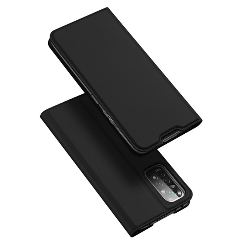 Чехол-книжка Dux Ducis с карманом для визиток для Xiaomi Redmi Note 11 Pro (Global) / Note 11 Pro 5G (Черный)