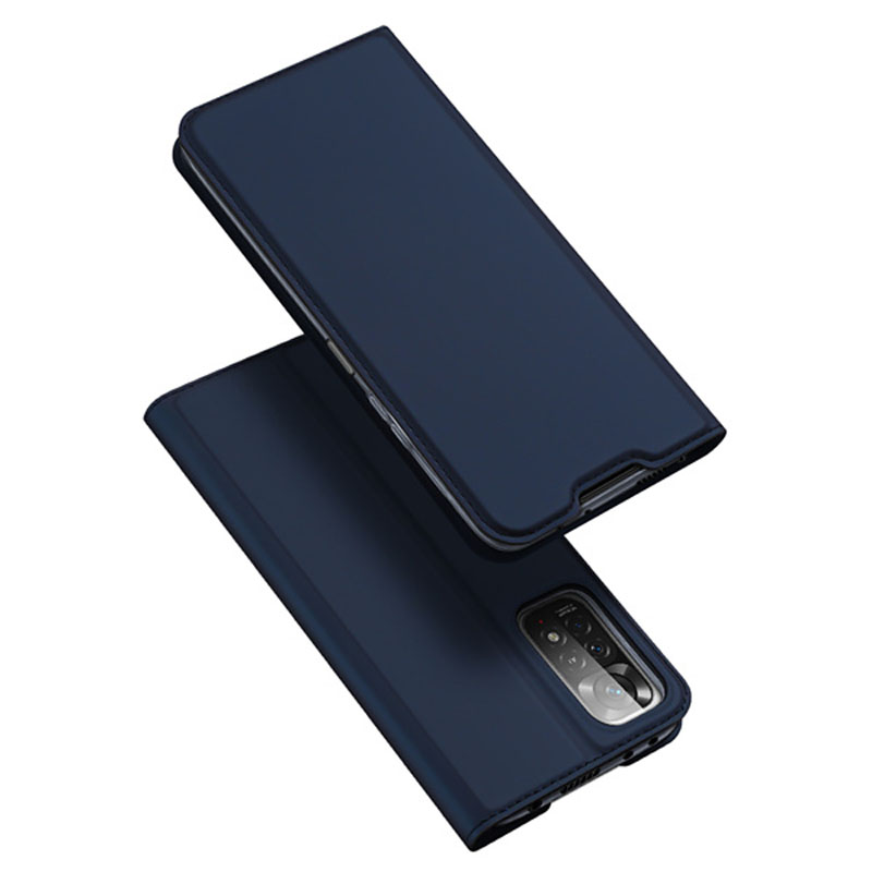 Чехол-книжка Dux Ducis с карманом для визиток для Xiaomi Redmi Note 11T Pro / 11T Pro+ / Poco X4 GT (Синий)