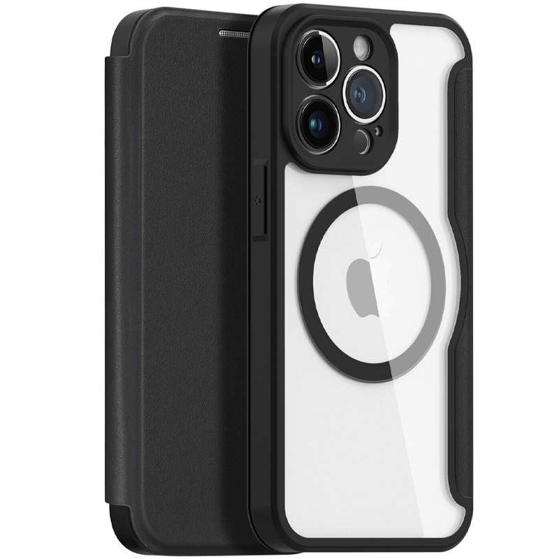 Чехол-книжка Dux Ducis Skin X Pro with MagSafe для Apple iPhone 13 Pro (6.1") (Black)