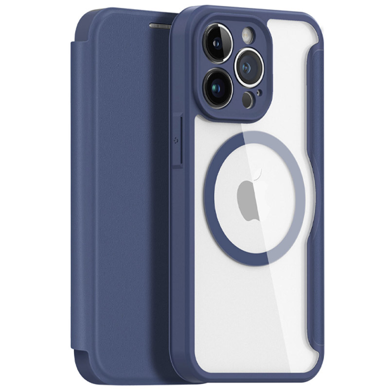 Чехол-книжка Dux Ducis Skin X Pro with MagSafe для Apple iPhone 13 Pro Max (6.7") (Blue)
