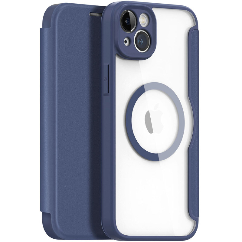 Чехол-книжка Dux Ducis Skin X Pro with MagSafe для Apple iPhone 14 / 13 (6.1") (Blue)