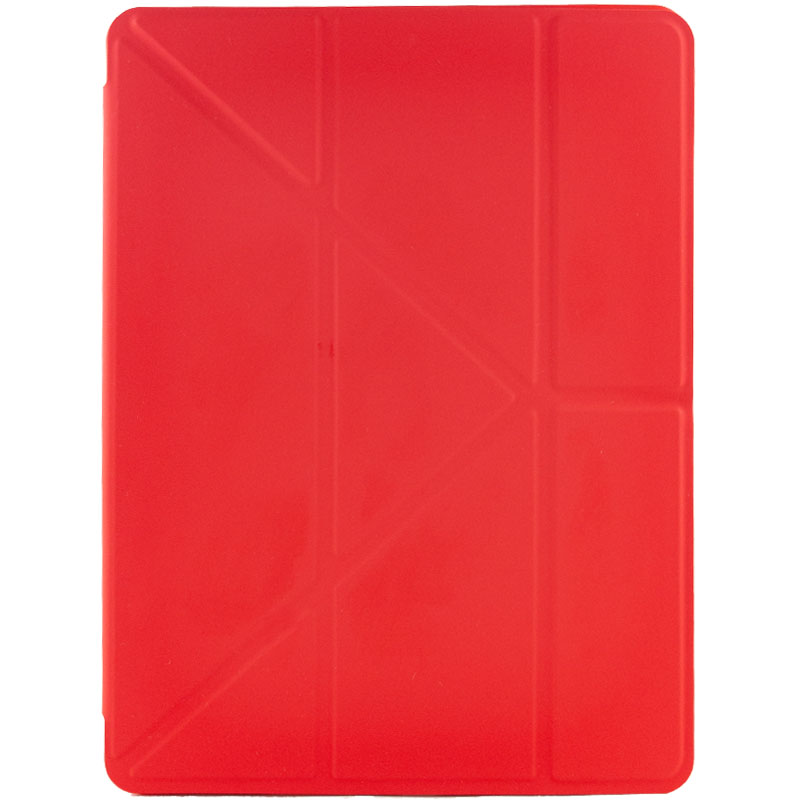 Чехол книжка Origami Series для Apple iPad 10.2" (2019) (2020) (2021) (Красный / Red)