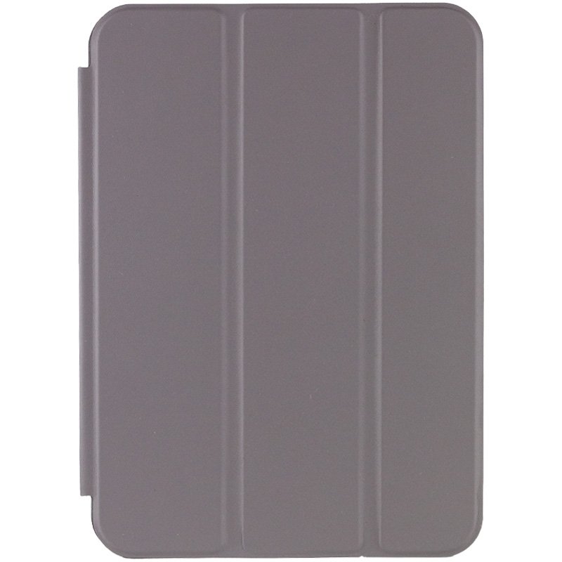 Чохол (книга) Smart Case Series with logo для для Apple iPad Mini 6 (8.3") (2021) (Сірий / Dark Gray)