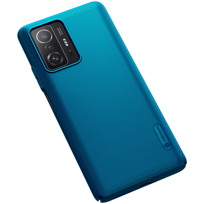 Чохол Nillkin Matte для Xiaomi 11T Pro (Бірюзовий / Peacock blue)
