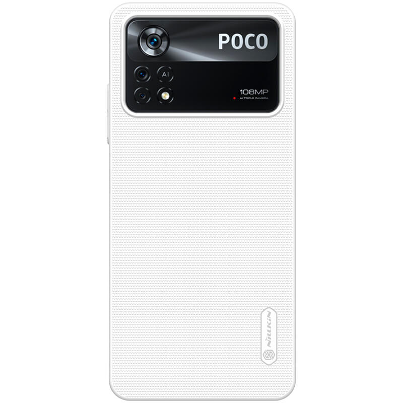 Чехол Nillkin Matte для Xiaomi Poco X4 Pro 5G (Белый)