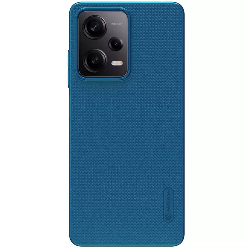 Чехол Nillkin Matte для Xiaomi Poco X5 Pro 5G / Redmi Note 12 Pro 5G (Бирюзовый / Peacock blue)