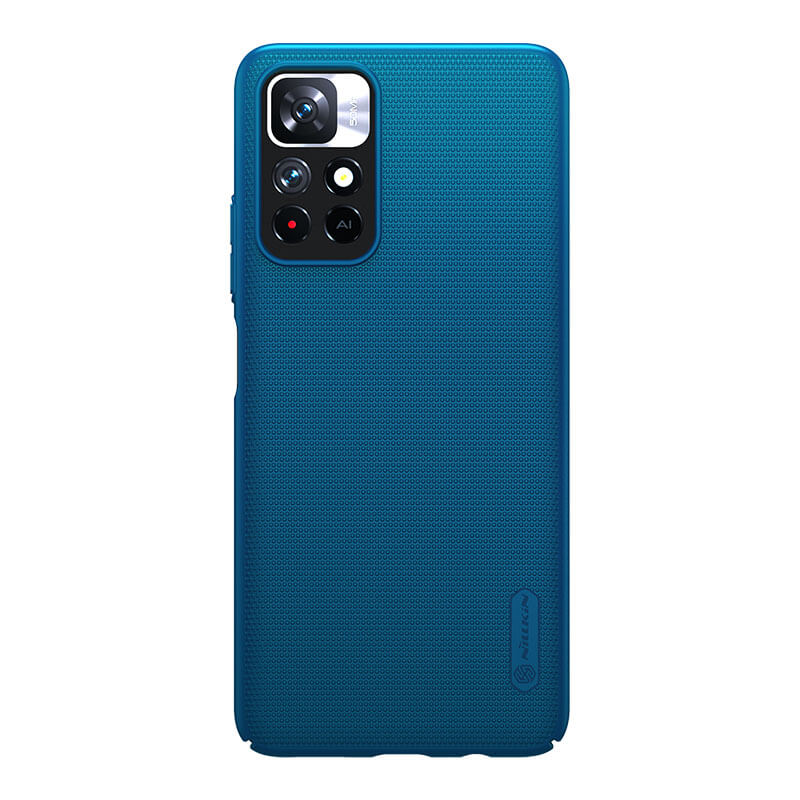 Чехол Nillkin Matte для Xiaomi Redmi Note 11 5G / Poco M4 Pro 5G (Бирюзовый / Peacock blue)