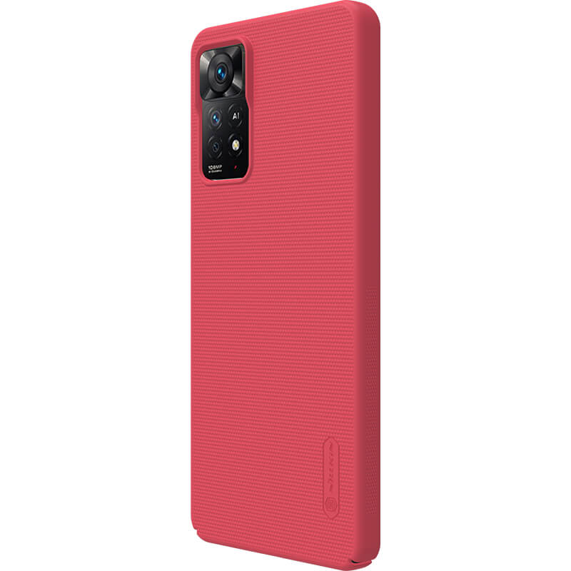 Чехол Nillkin Matte для Xiaomi Redmi Note 11 Pro (Global) / Note 11 Pro 5G Красный на onecase.com.ua