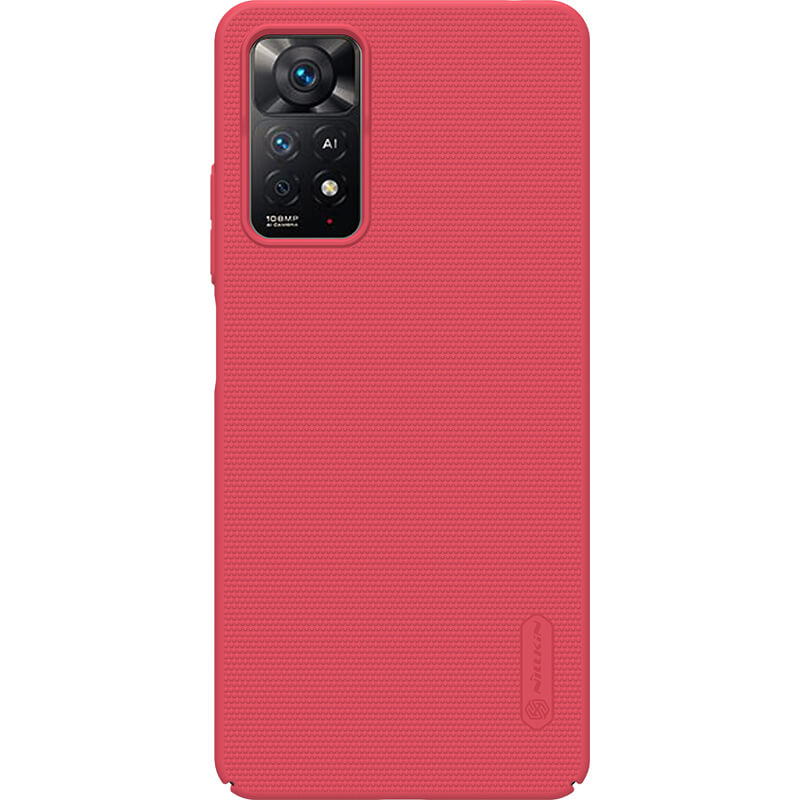 Чехол Nillkin Matte для Xiaomi Redmi Note 11 Pro (Global) / Note 11 Pro 5G (Красный)