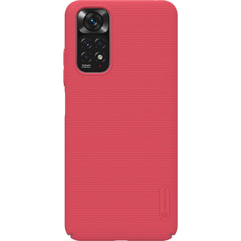 Чехол Nillkin Matte для Xiaomi Redmi Note 11 (Global) (Красный)