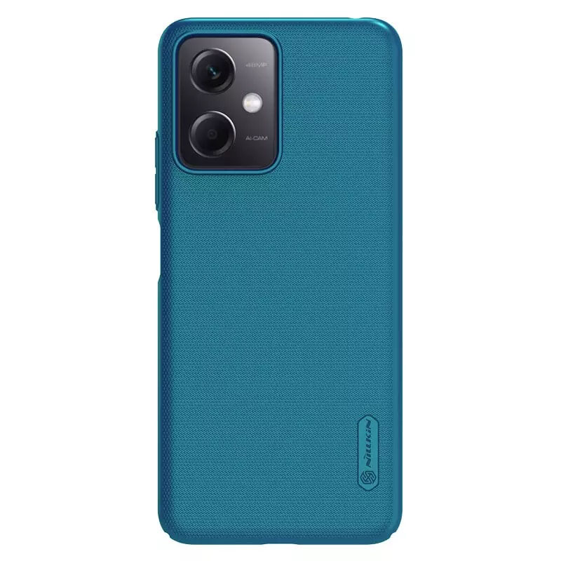 Чехол Nillkin Matte для Xiaomi Poco X5 5G / Redmi Note 12 5G (Бирюзовый / Peacock blue)