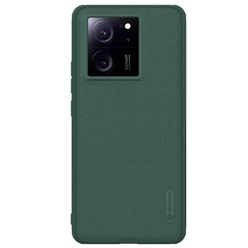 Чехол Nillkin Matte Pro для Xiaomi Redmi K60 Ultra / 13T / 13T Pro (Зеленый / Deep Green)