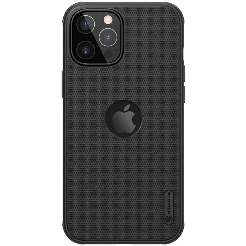 Чехол Nillkin Matte Pro с лого для Apple iPhone 12 Pro Max (6.7") (Черный)