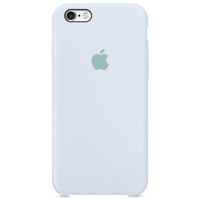 Чехол Silicone Case (AA) для Apple iPhone 5/5S/SE (Голубой / Cloud Blue)