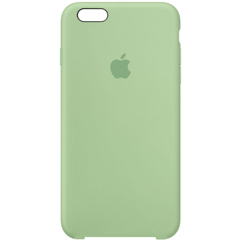 Чехол Silicone Case (AA) для Apple iPhone 5/5S/SE (Зеленый / Pistachio)