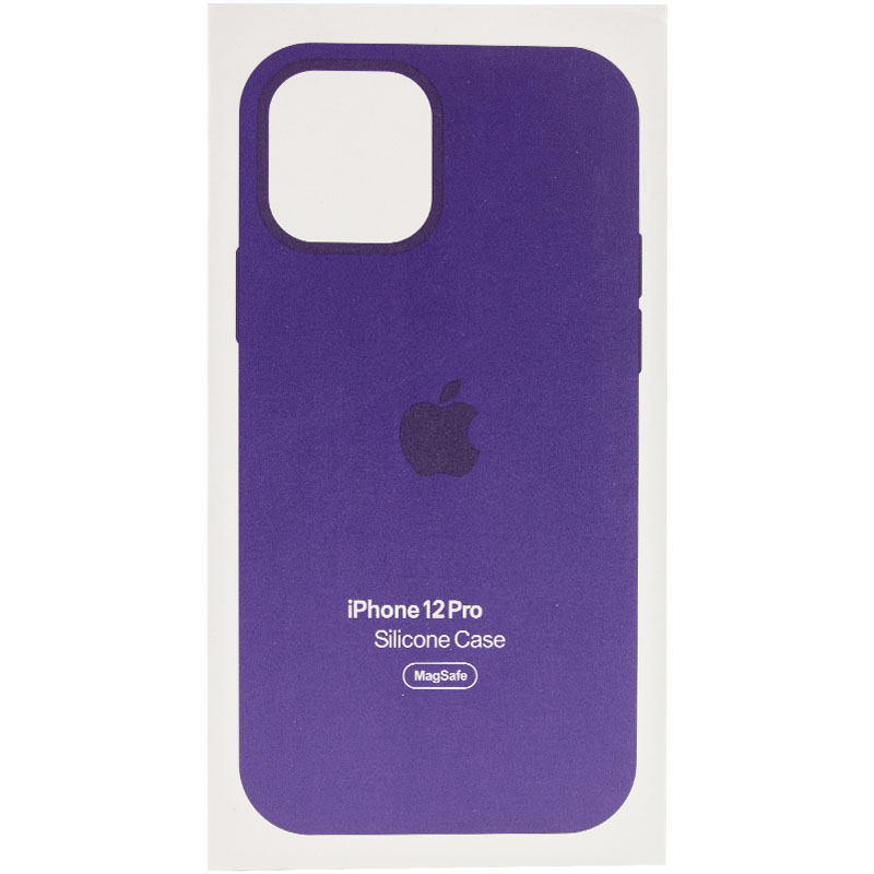 Купить Чехол Silicone case (AAA) full with Magsafe and Animation для Apple iPhone 12 Pro / 12 (6.1