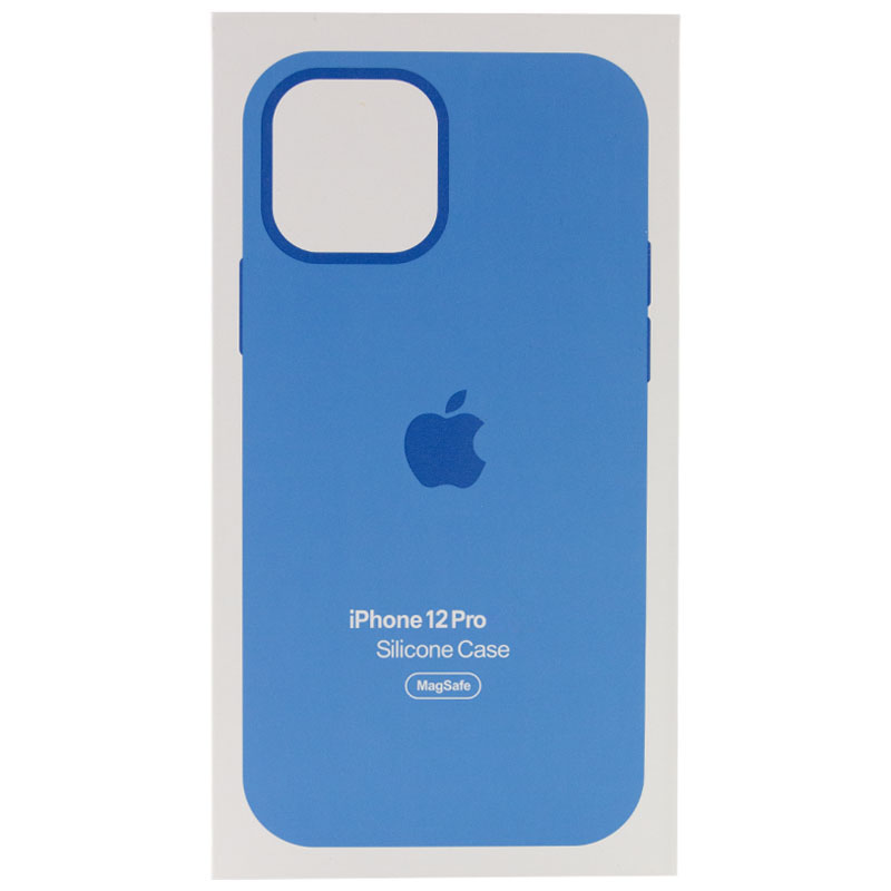 Купить Чехол Silicone case (AAA) full with Magsafe and Animation для Apple iPhone 12 Pro / 12 (6.1