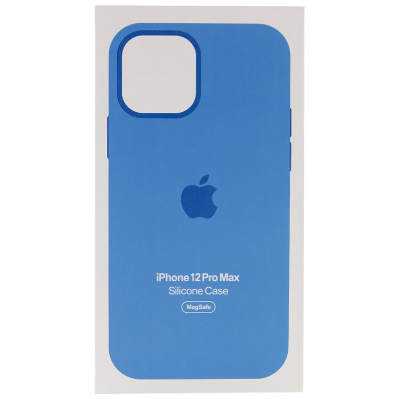 Купить Чехол Silicone case (AAA) full with Magsafe and Animation для Apple iPhone 12 Pro Max (6.7