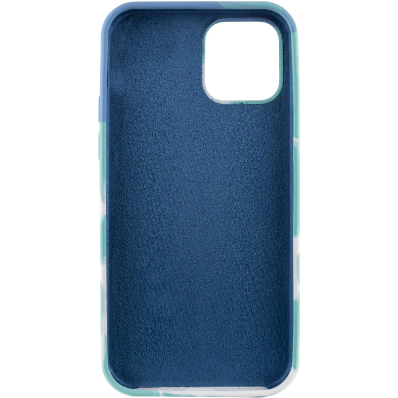 Чехол Silicone case full Aquarelle для Apple iPhone 12 Pro Max (6.7