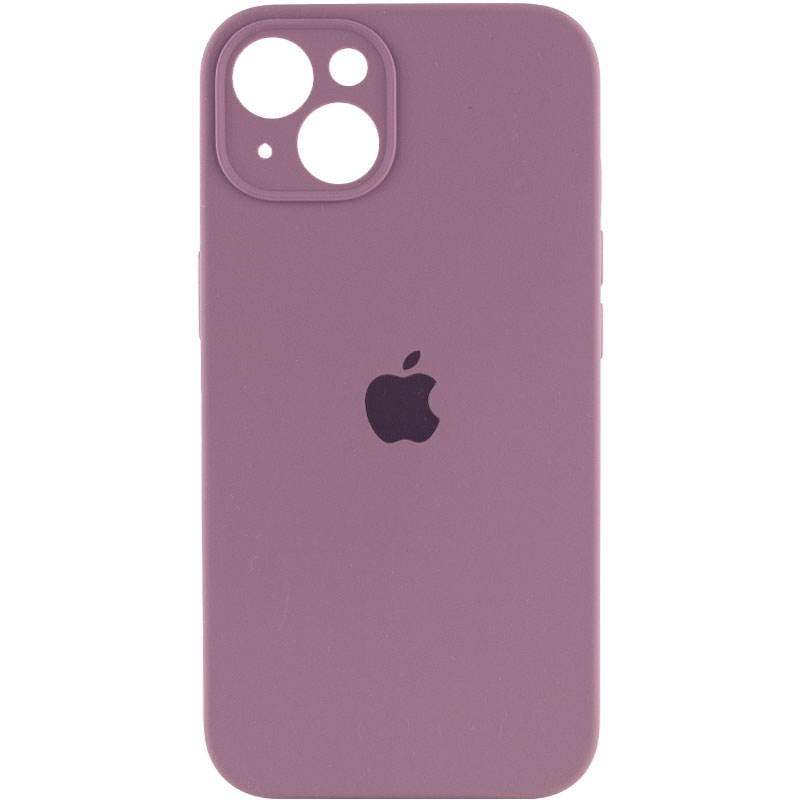 Чехол Silicone Case Full Camera Protective (AA) для Apple iPhone 13 (6.1") (Лиловый / Lilac Pride)