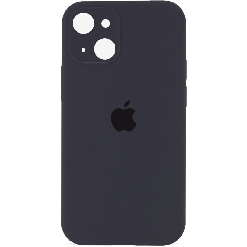 Чохол Silicone Case Full Camera Protective (АА) для Apple iPhone 13 (6.1") (Сірий / Dark Gray)