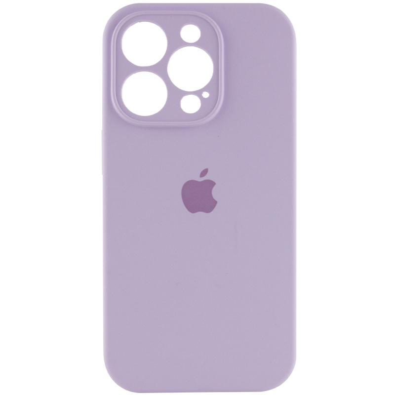 Чохол Silicone Case Full Camera Protective (АА) для Apple iPhone 13 Pro Max (6.7") (Бузковий / Lilac)