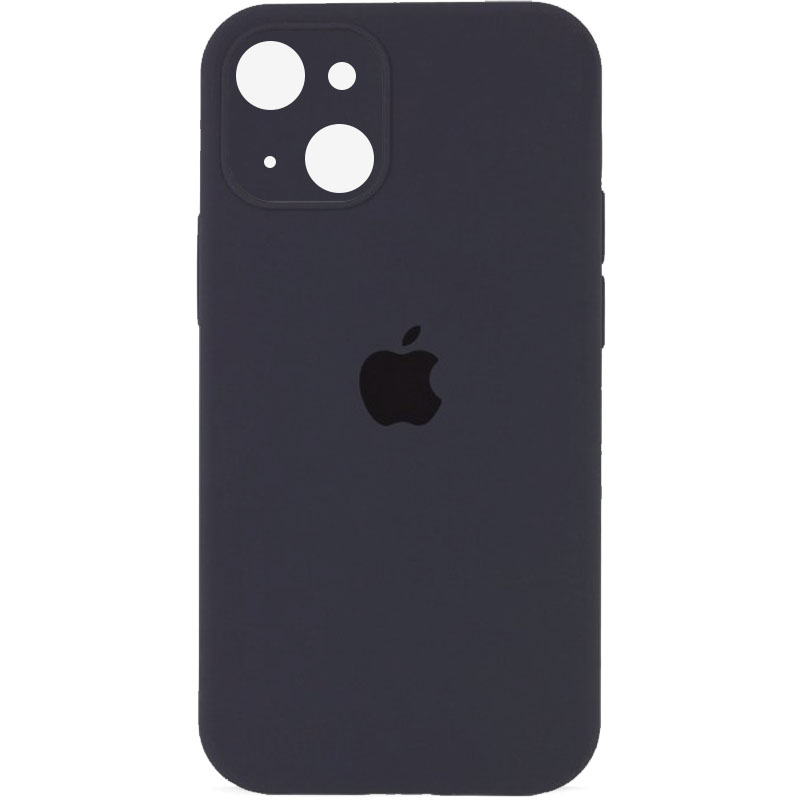 Чохол Silicone Case Full Camera Protective (АА) для Apple iPhone 14 (6.1") (Сірий / Dark Gray)