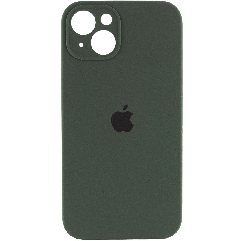 Чохол Silicone Case Full Camera Protective (АА) для Apple iPhone 14 (6.1") (Зелений / Cyprus Green)